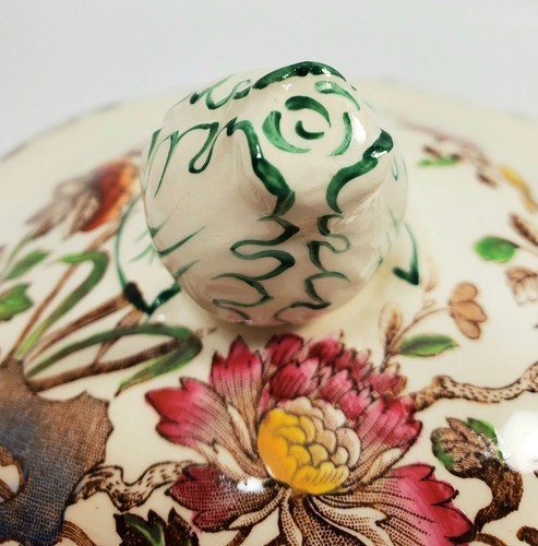 Wedgwood of Etruria & Barlaston Groups, Floral, Green Trim Serveware ... HTF - Picture 15 of 36