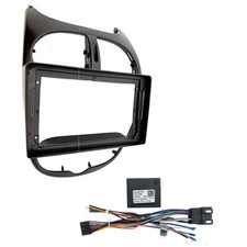 Kit Montaggio autoradio 9" Pollici Adattatore per Peugeot 206 con comandi al vol