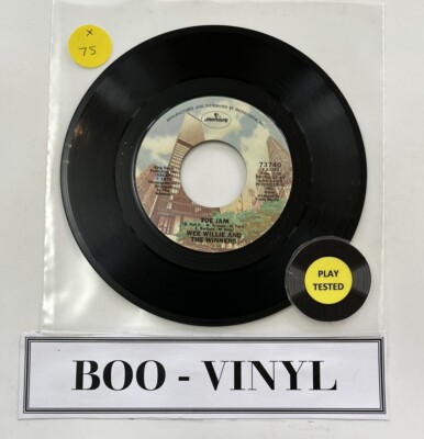 Wee Willie And The Winners - Toe Jam / Wipe Your Feet And Dance 7  Funk Soul EX