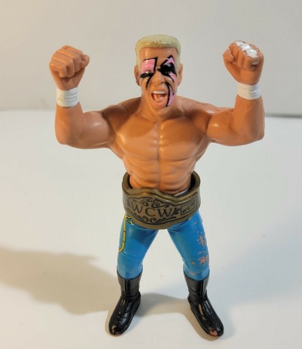 Vintage 1990 WCW Galoob Sting Wrestling Action Fig...