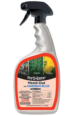Fertilome Weed-Out with Crabgrass Killer 32 oz RTU herbicide ready to use