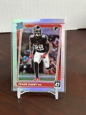 2021 Donruss Optic Rated Rookie Silver Holo Prizm #290 Frank Darby RC