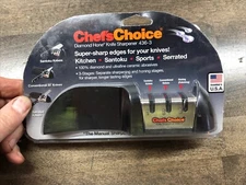Chef’s Choice 436-3 Diamond Hone Knife Sharpener Kitchen Vgc