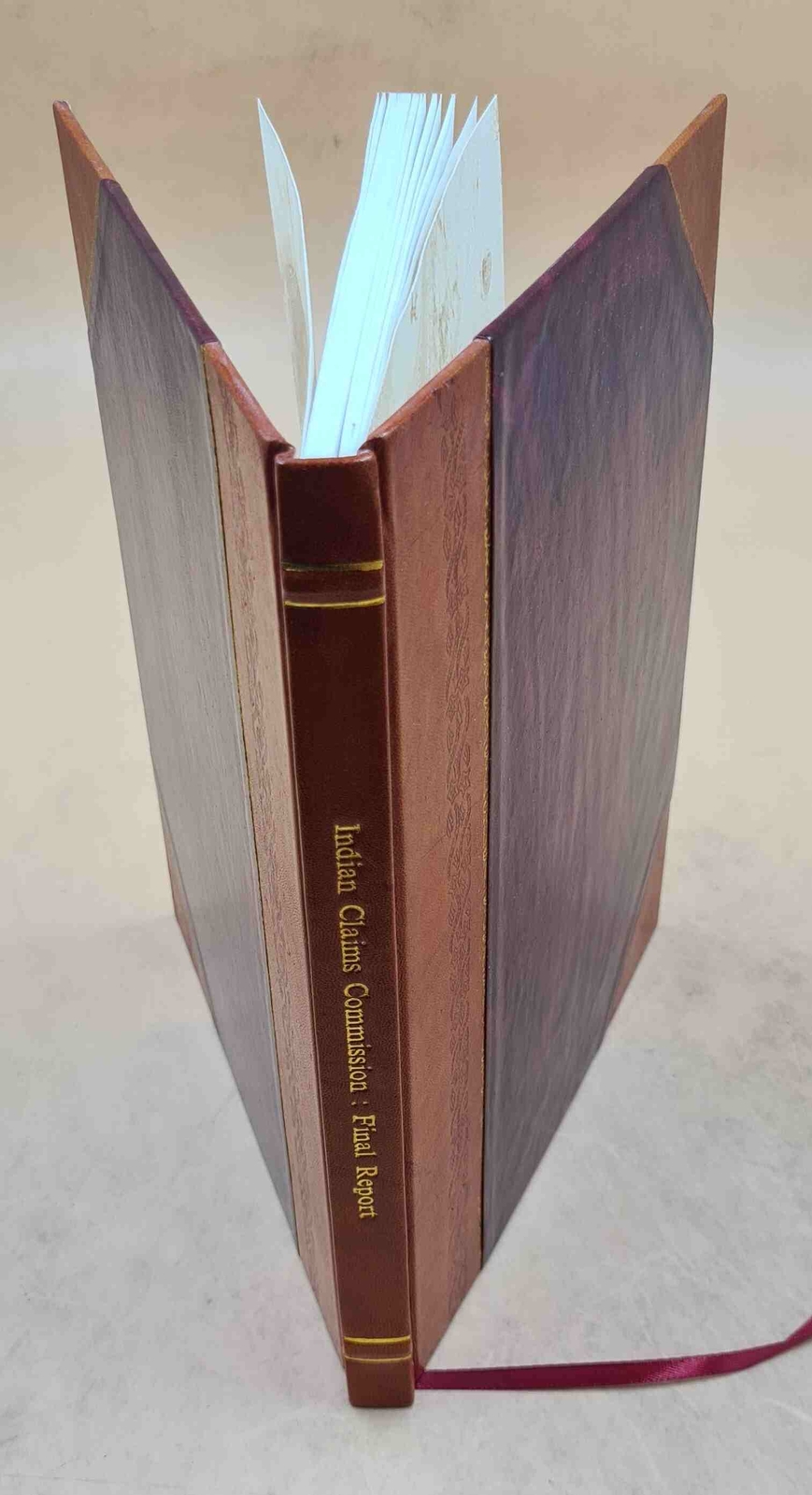 Annual Report / Indian Claims Commission. Volume 1978 (Final Rpt [Leather Bound]