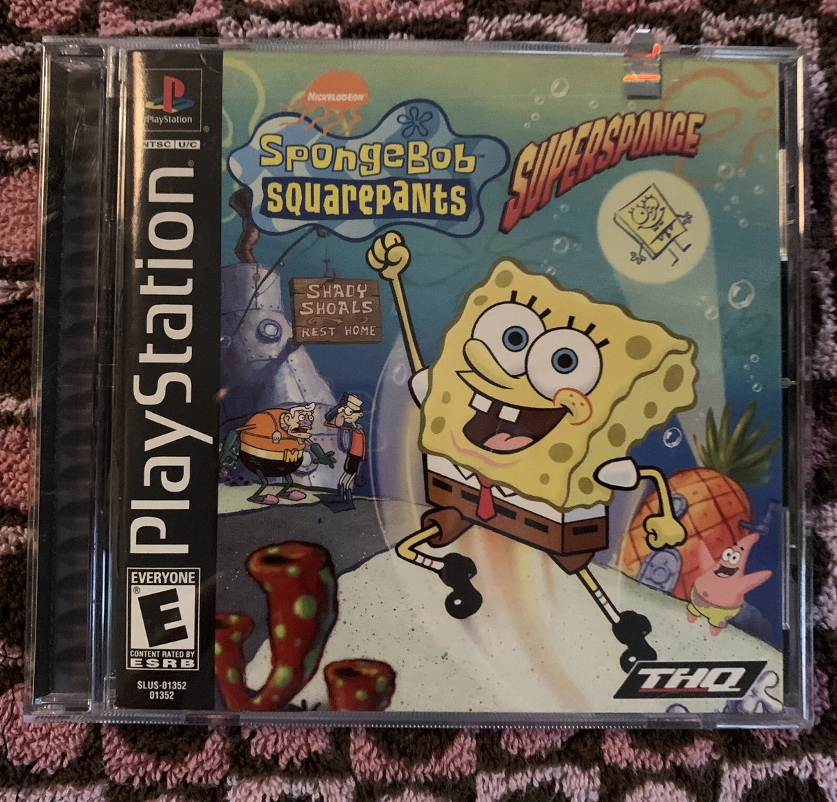 SpongeBob PS1 Game: Khám phá trò chơi SuperSponge trên PlayStation