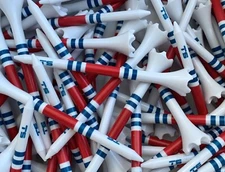 Golf Tees 3 1/4" TrueStrike TS Patriot Team USA Striped Golf Tees