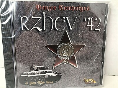 #ad HPS PC Wargame RZHEV #x27;42 Panzer Campaigns John Tiller WWII Game SEALED RARE HTF $75.00