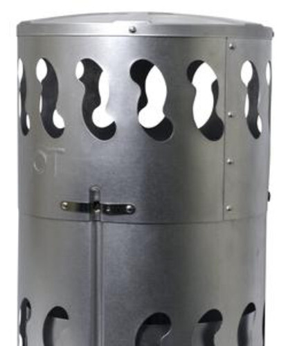 16" Silver 80000 BTU Portable Propane Convection Heater Jobsite Workshop Warmer