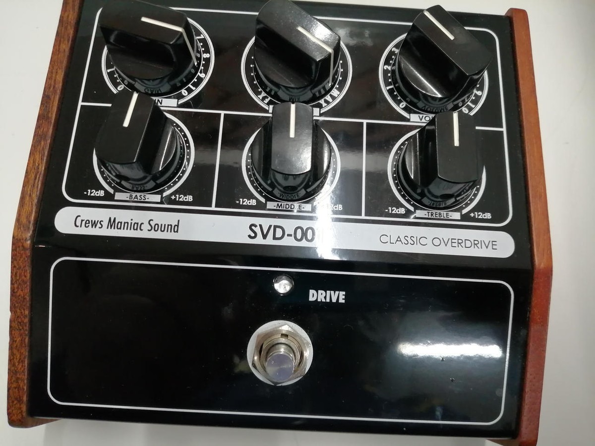 crews maniac sound SVD-001 ベース用オーバードライブ