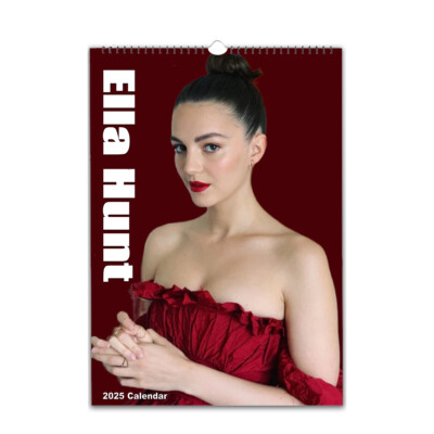 Sexy Ella Hunt Full Photo calendar 2026/27 personalised Choose Start