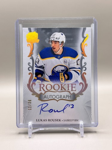 2023-24 Upper Deck The Cup Rookie Autograph Lukas Rousek Auto 11/36