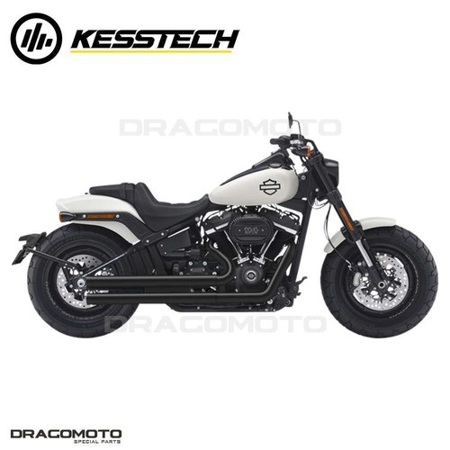 Sistema de escape KESSTECH Sch... Harley FXFB 1750 ABS Softail Fat Bob 107 2018-2019 - Imagen 1 de 6