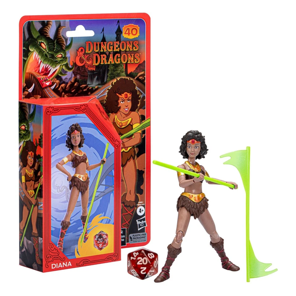 Hasbro - Donjons Et Dragons - Classiques De Dessin Animé Diana