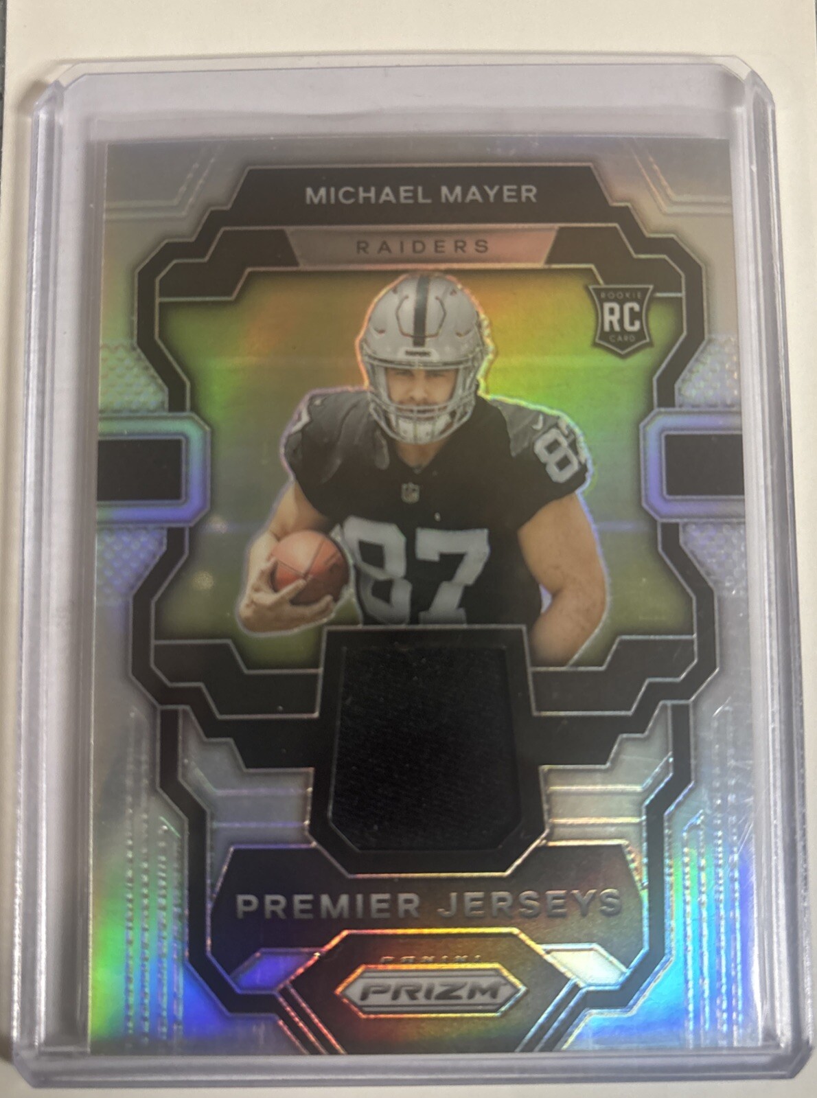 2023 Panini Prizm - Premier Jerseys #PJ-MM Michael Mayer (MEM, RC)