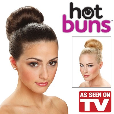 Seen On Tv Hot Buns Hair Accessory 2 Piece Set Size Mini And Large