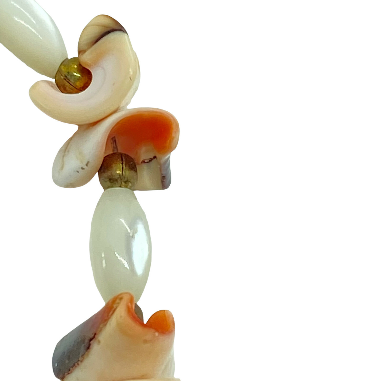 Choker Necklace Sea Shell Surfer Vintage Womens W… - image 4