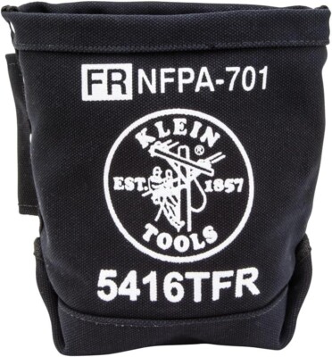 Klein Tools 5416Tfr Flame-Retardant Canvas Bolt Bag, New