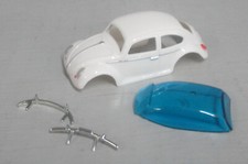"NEW" T-DASH WHITE BUG KIT BLUE WINDSHIELD HO T JET BODY PAINTED DETAILS