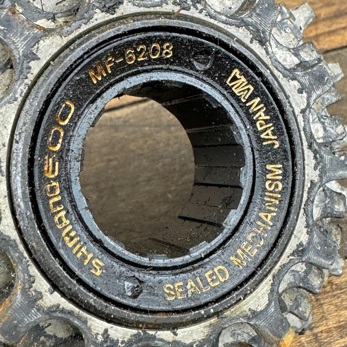Vintage Shimano 600 MF-6208 Freewheel 24 Tooth 6 Speed 24t 13