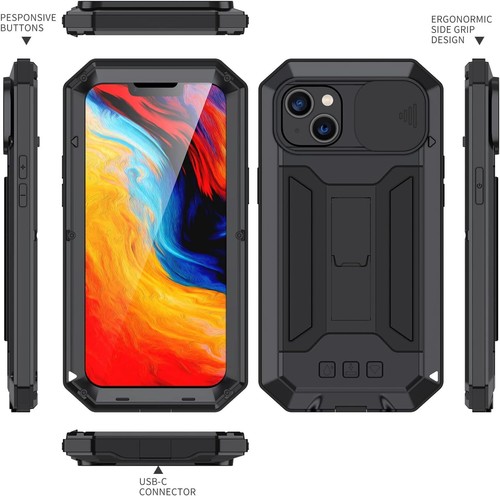 Coque pour iPhone 14 Pro Max 14 Plus Antichoc Coque Résistante Plus Verre Résistant - Photo 27 sur 72