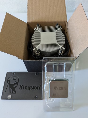 Used Computer Parts Ryzen 3 3200G Processor, Stock Cooler, Kingston 240GB SSD