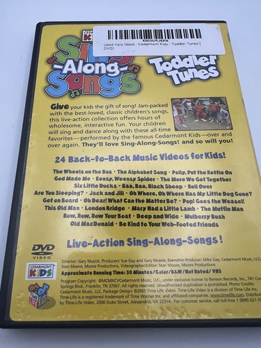 Sing-Along-Songs: Toddler Tunes (DVD, 2002) Free Shipping - Picture 2 of 3