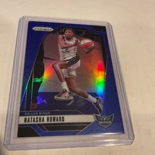 2024 Panini Prizm WNBA Natasha Howard #130 Blue Prizm /199 Dallas Wings