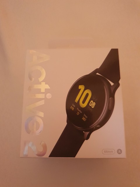 Samsung Galaxy Watch Active 2 SM-R820 Smartwatch 44mm Aluminiumgehäuse mit  Sport Band - Cloud Silver (Bluetooth) online kaufen | eBay