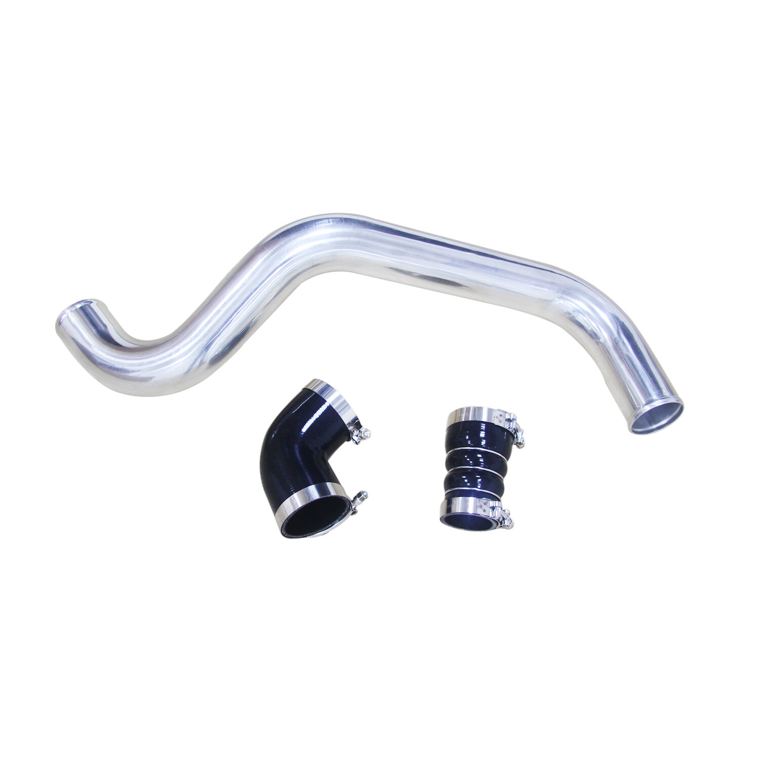 Intercooler Pipe Boot Kit Silver For 200410 GMC Chevy Duramax 6.6L LLY LBZ LMM eBay
