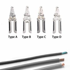 Wire Stripper Electrician Multifunctional Stainless Steel Crimping Splitting
