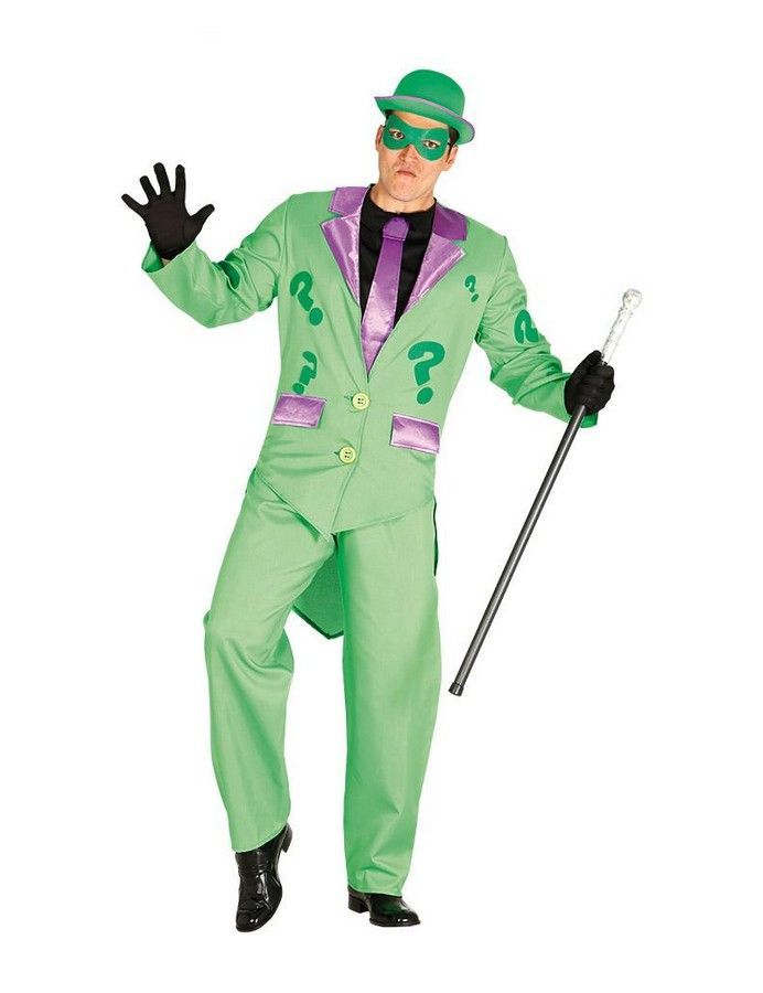 VESTITO MAGO VERDE IN INCOGNITO TG MEDIUM,HALLOWEEN CARNEVALE ILLUSIONISTA