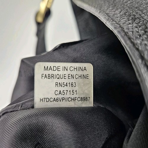 Calvin Klein Designer Hobo Schultertasche Tasche schwarz Leder - Bild 16 von 19