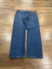 Vintage 80s Lee Riders Jeans 31x29 Union Made In USA Blue Denim Straight Fit