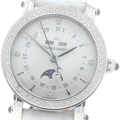 Muuu　オーダーストーン MAURICE LACROIX MP6066 Masterpiece Moon Phase 4P Diamond Automatic