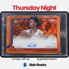 2025 TOPPS CHROME KOBY BREA AUTO GEOMETRIC ORANGE REFRACTOR RC /25 ROOKIE