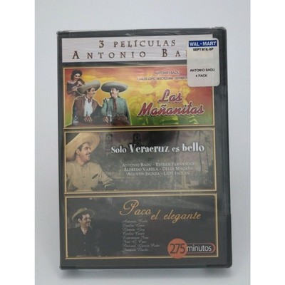 Antonio Badu - Las Mananitas / Solo Veracruz es Bello / Paco el Elegante (DVD )