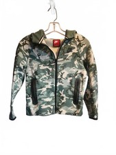 Nike Green Camo Zip Up Jacket. Youth Size Medium. Good condition