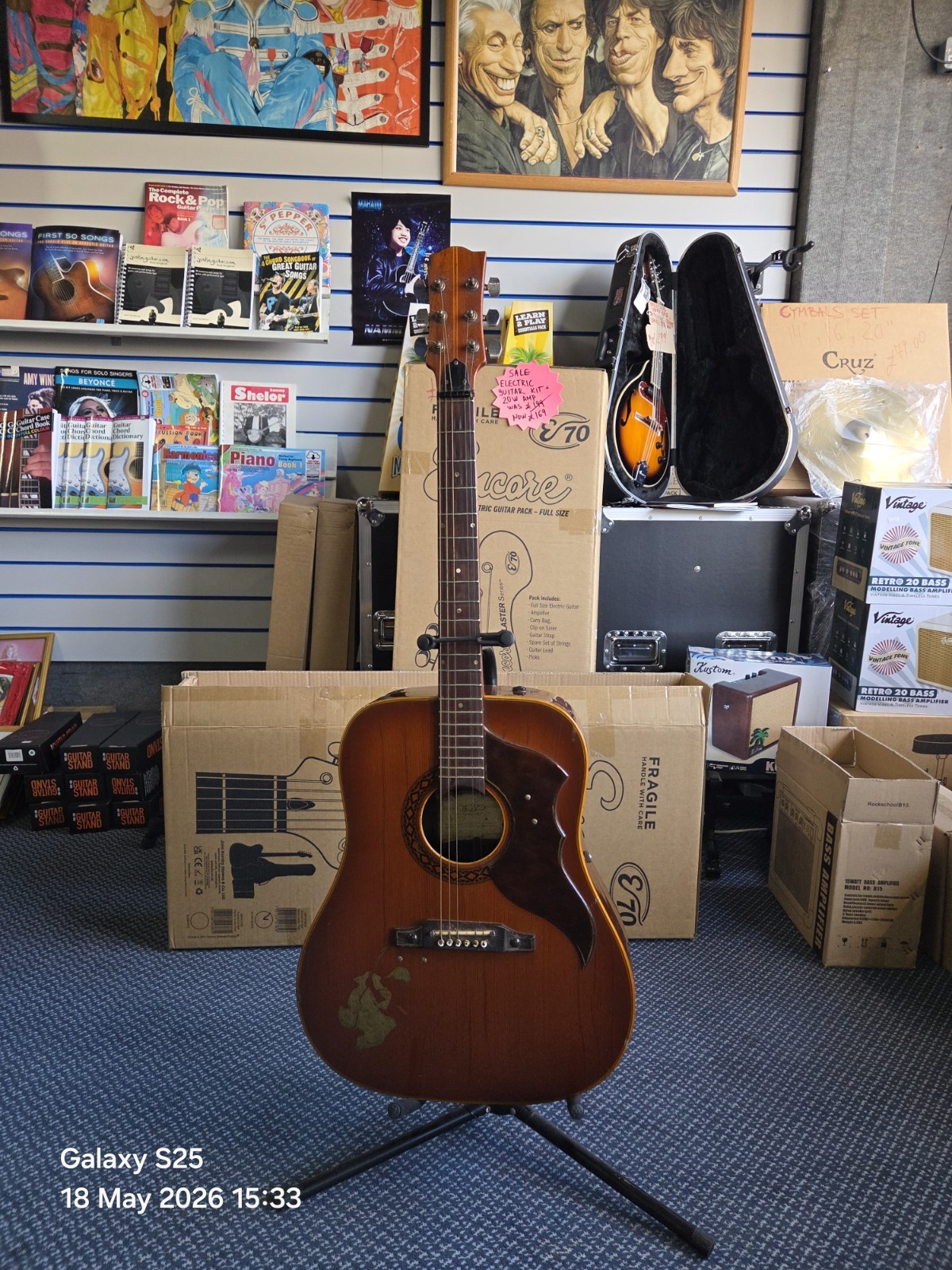EKO RANGER ??  Electro acoustic guitar 1960