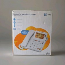 AT T CL4940 Single Line Corded Phone - White-Pre-owned