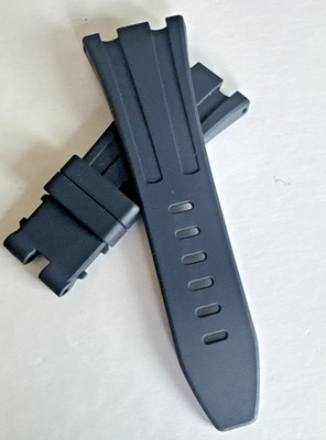 Genuine Audemars Piguet 42mm Royal Oak Offshore Diver Rubber NAVY BLUE 28x20 New
