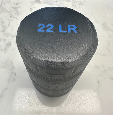 3 Pack of .22LR Ammo Puck   Compact, Stackable Storage for 55 Rounds