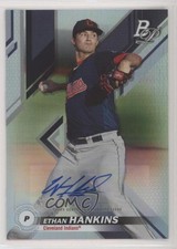 2019 Bowman Platinum Wal-Mart Top Prospects Ethan Hankins #TOP-34 Auto 00jz