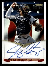 2012 Panini USA Baseball 18U National Team #JM Jeremy Martinez Auto #/349