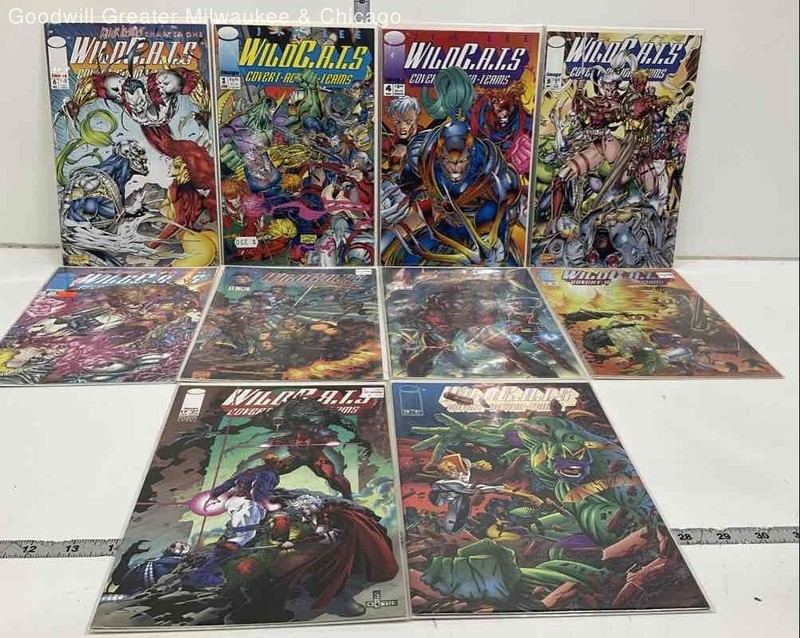 Assorted Lot of Wild C.A.T.S Comic Books