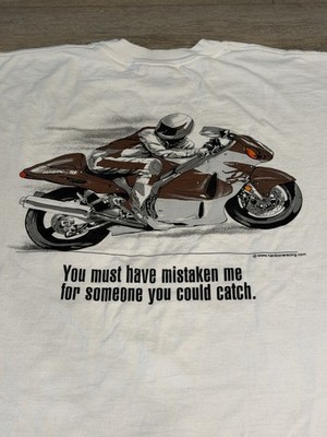 Vintage Hard Core Racing Motorcycle Street Bike Tee Shirt Size 3XL XXXL