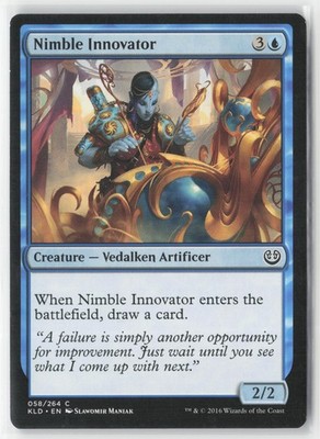Nimble Innovator 58 Common Kaladesh Magic: The Gathering Near Mint