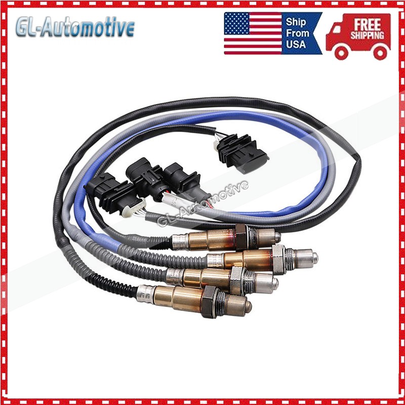 4X O2 Sensors For 2017 2018 2019 2020 Maserati Ghibli Quattroporte Levante 3.0L 