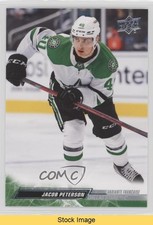 2022-23 Upper Deck Series 2 French Jacob Peterson #313 READ 0k85