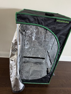 Grow Tent With Lights Heating Pad Fan Ducts And Timers Full Kit