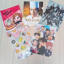 A4 clear file Various 5 piece set